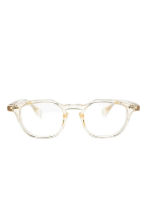 Factory900 square-frame glasses - Yellow