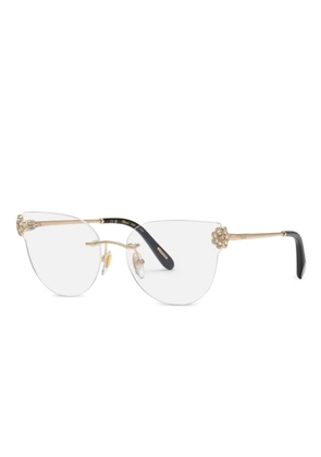 Chopard Eyewear embellished glasses - Gold