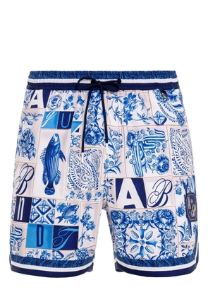 Agua Bendita Dan swim shorts - White