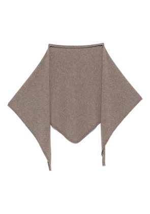Cordera cashmere bandana - Brown
