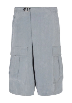 Giorgio Armani buckle cargo shorts - Grey