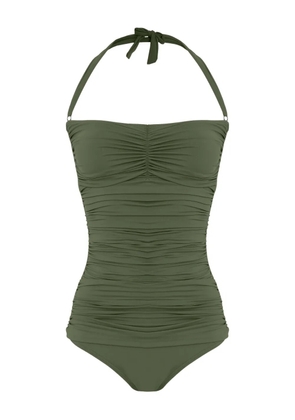 Lygia & Nanny Wangari ruched swimsuit - Green