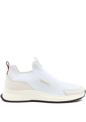 Bally logo-patch sneakers - White
