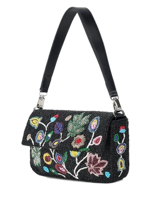 STAUD Timmy beaded shoulder bag - Black