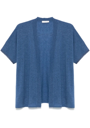 Le Tricot Perugia open-front cardigan - Blue
