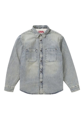 Supreme snap-fastening shirt - Blue
