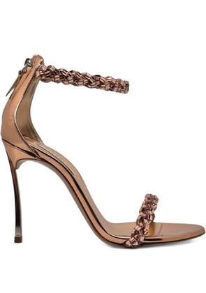 Casadei beaded heeled sandals - Pink