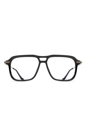Matsuda pilot-frame glasses - Black