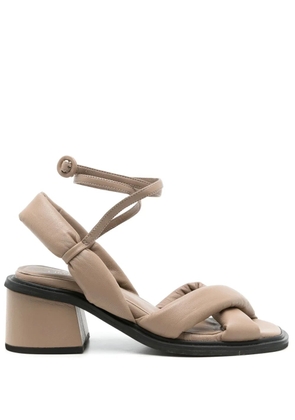 Studio Chofakian Studio 127 55mm block-heel sandals - Brown