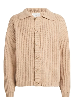 COMMAS Stadium fisherman's-knit 'Beige' cardigan - Neutrals