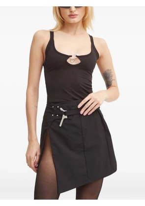 HELIOT EMIL cut-out detail tank top - Black