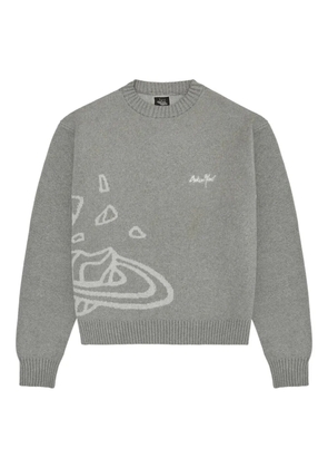 BROKEN PLANET crew-neck sweater - Grey