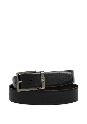 BOSS reversible leather belt - Black