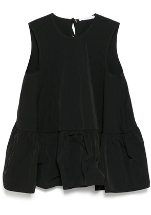 Cecilie Bahnsen Asta top - Black