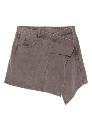 JNBY cotton denim skirt - Grey