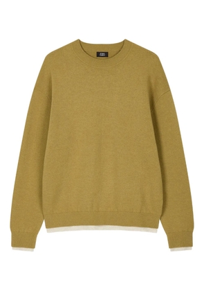 STUDIO TOMBOY round-neck sweater - Yellow