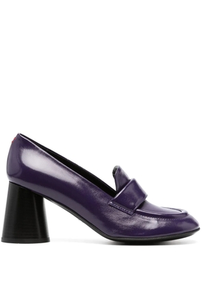 Halmanera ACE03 70mm leather pumps - Purple