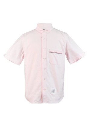 Thom Browne patch-pocket short-sleeve shirt - Pink