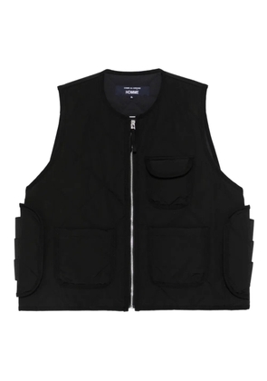 Comme des Garçons Homme quilted pocketed gilet - Black
