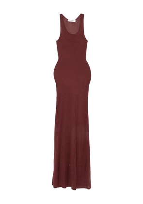 Aya Muse scoop-neck maxi dress - Brown