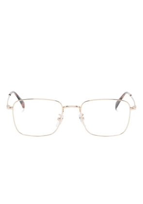 Eyewear by David Beckham square-frame glasses - Gold