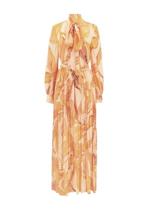 Alexis Mazzara midi dress - Yellow