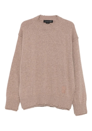 FEDERICO CINA drop-shoulder sweater - Neutrals