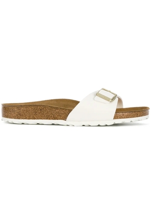 Birkenstock buckle strap sandals - White