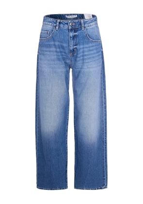 ICON DENIM five-pockets cotton jeans - Blue