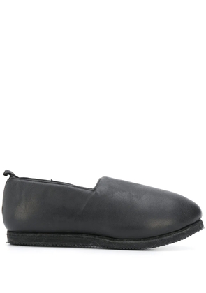 Guidi plain chunky-style loafers - BALCK