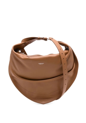 FEDERICO CINA Tortellino padded tote bag - Brown