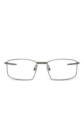 Oakley Burrow rectangle-frame glasses - Grey