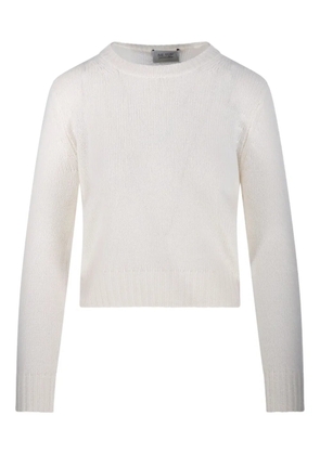 BeYou crew-neck long-sleeves jumper - White