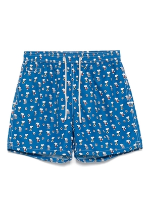 MC2 Saint Barth x Peanuts™ Snoopy Soccer Play-print swim shorts - Blue