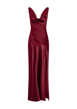 Nicholas Alfina cowl-neck maxi dress - Red