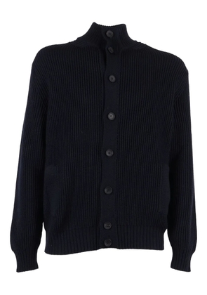 Filippo De Laurentiis buttoned merino cardigan - Blue