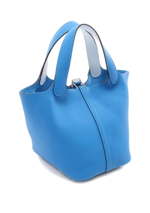 Hermès Pre-Owned 2024 Éclat PM lock tote bag - Blue