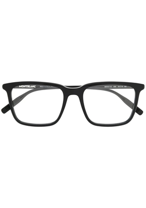 Montblanc rectangular frame glasses - Black