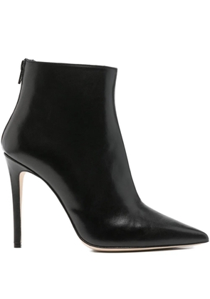 Anna F. 105mm pointed-toe ankle boots - Black
