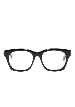 Chloé Eyewear logo-embossed square-frame glasses - Black