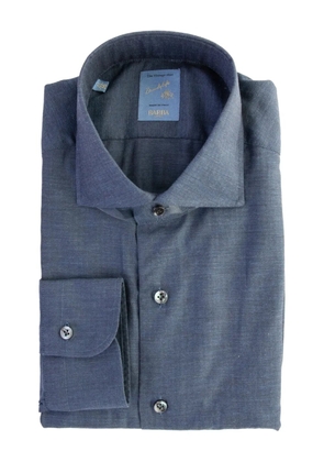 Barba long-sleeve shirt - Blue