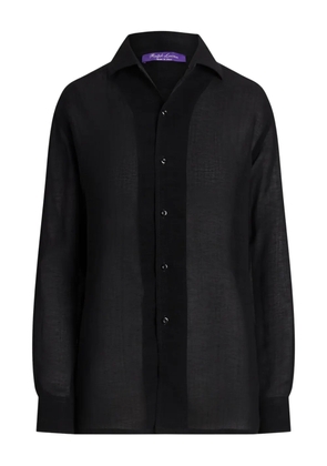 Ralph Lauren Collection buttoned-up long-sleeve shirt - Black