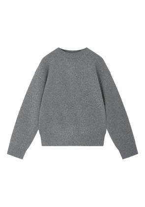 Jil Sander crew-neck sweater - Grey