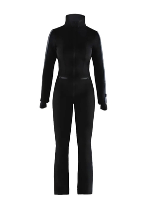 ROBERTA TONINI Angela zipped-stripe skiwear - Black