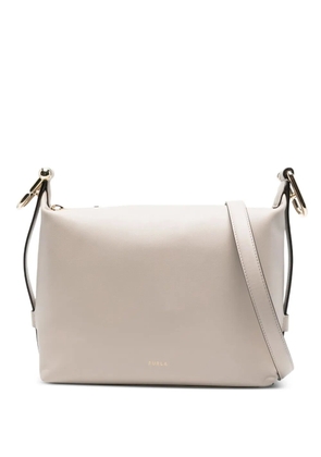 Furla logo-print shoulder bag - Neutrals