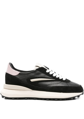 D.A.T.E. leather suede sneakers - Black