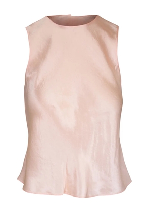 Vince satin-finish top - Pink