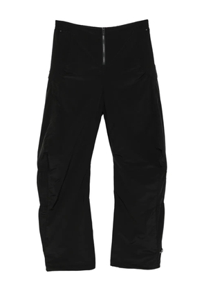 Low Classic Shirring padded trousers - Black