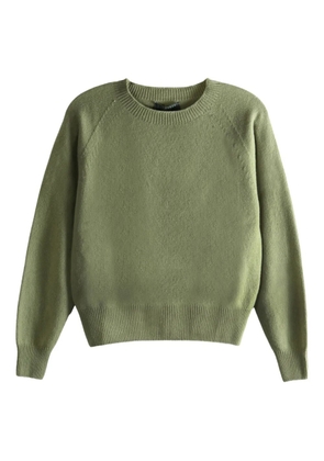 Margaret Howell raglan-sleeve cashmere sweater - Green