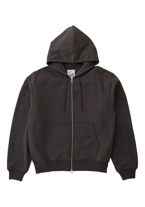 Gramicci One Point zipped hoodie - Brown